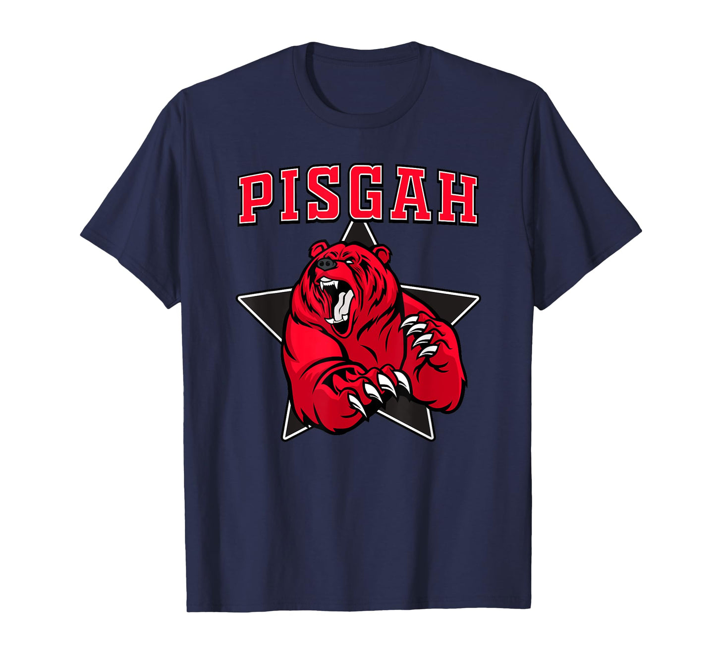 Pisgah Bears High School Team Spirit T-Shirt