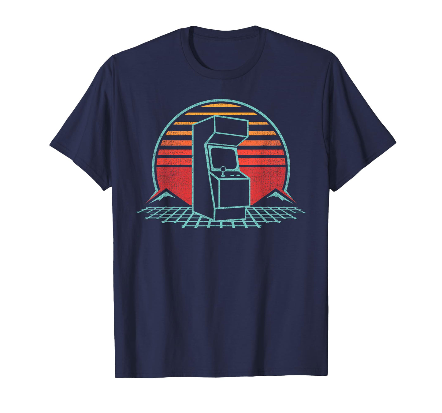 Arcade Game Machine Cabinet Nostalgia Retro 80s Gamer Gift T-Shirt