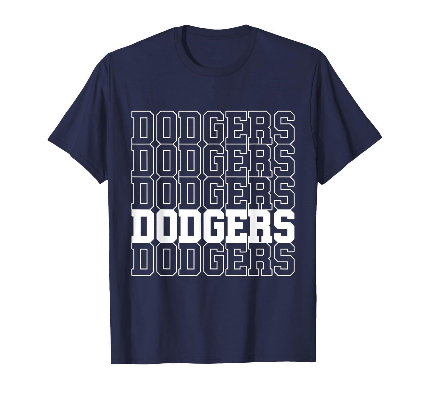 Dodgers Name Retro Vintage Apparel Gift Dodgers Lover T-Shirt