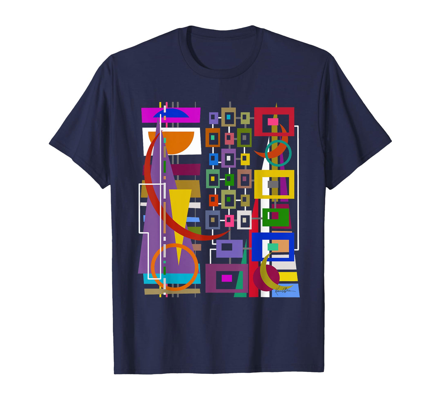 Original Art Gift Tee Abstract Raver Gamer Artist Hipster T-Shirt