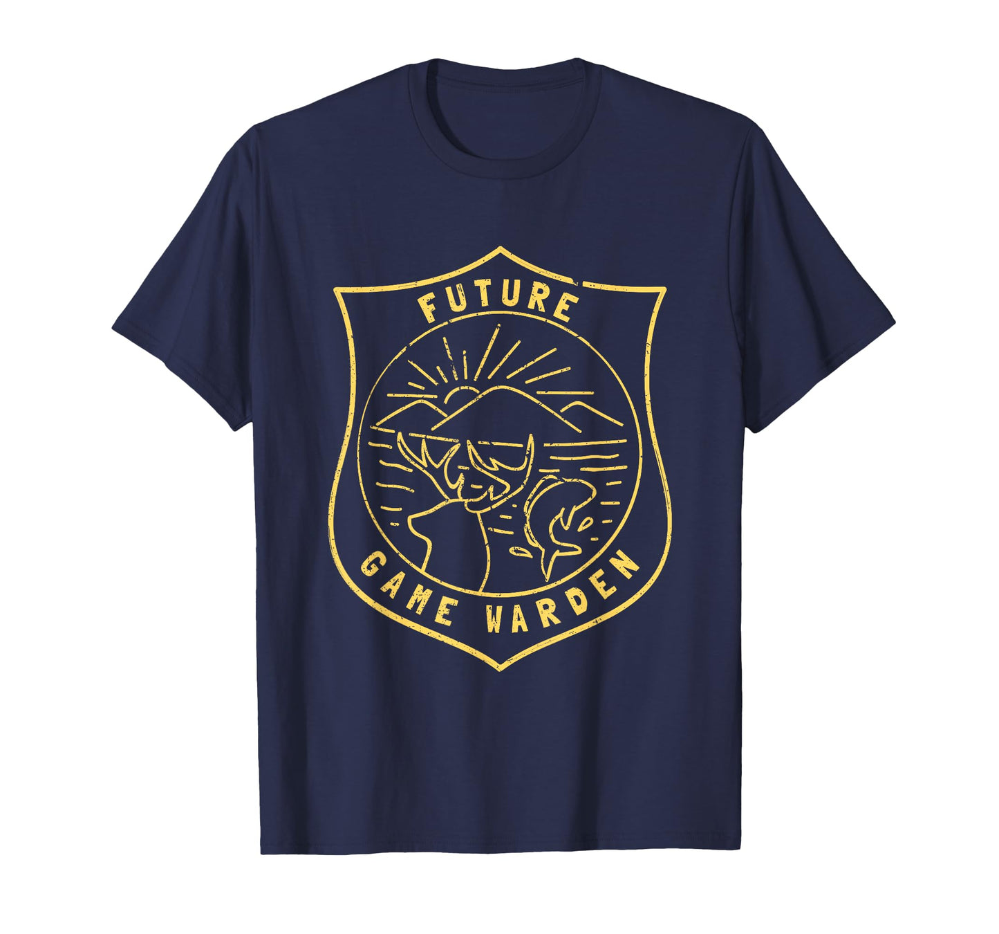 Future Game Warden Wildlife Officer Kids Son Daughter T-Shirt