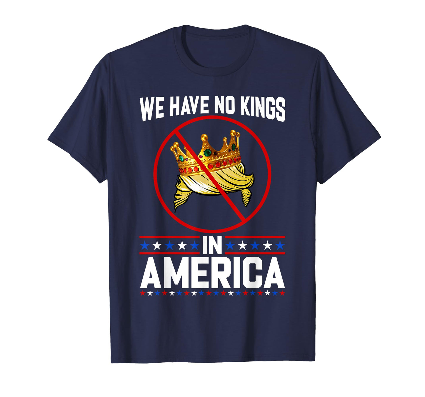 No Kings In America Save Democracy I Dissent Anti Trump T-Shirt