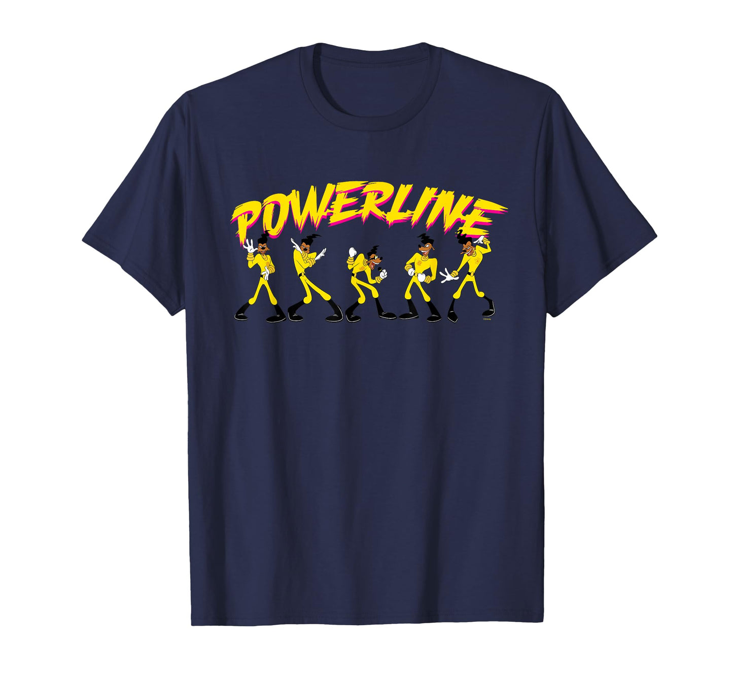Disney A Goofy Movie 30th Anniversary Powerline Dance Moves T-Shirt