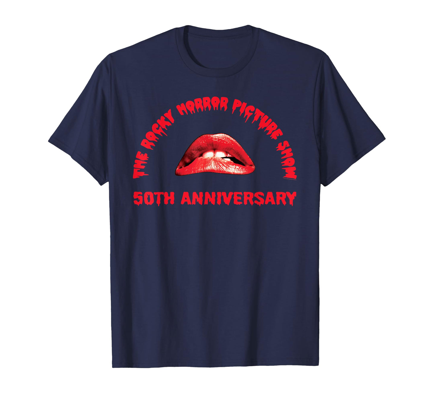 The Rocky Horror Picture Show 50th Anniversary Lips Logo T-Shirt