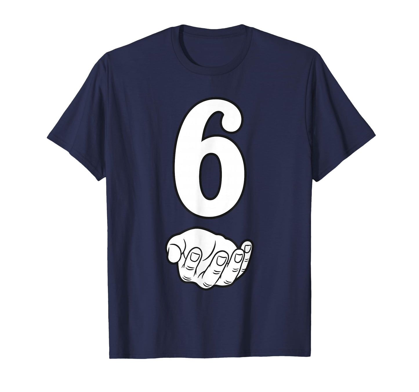Number 6 Funny 67 Six Seven Meme Hands Couple Matching T-Shirt