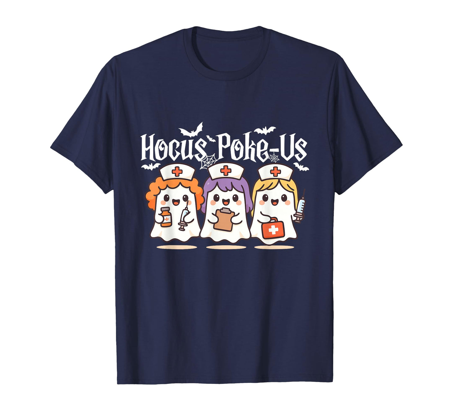 Hocus Poke-Us - Spooky Halloween Nurse Costume T-Shirt