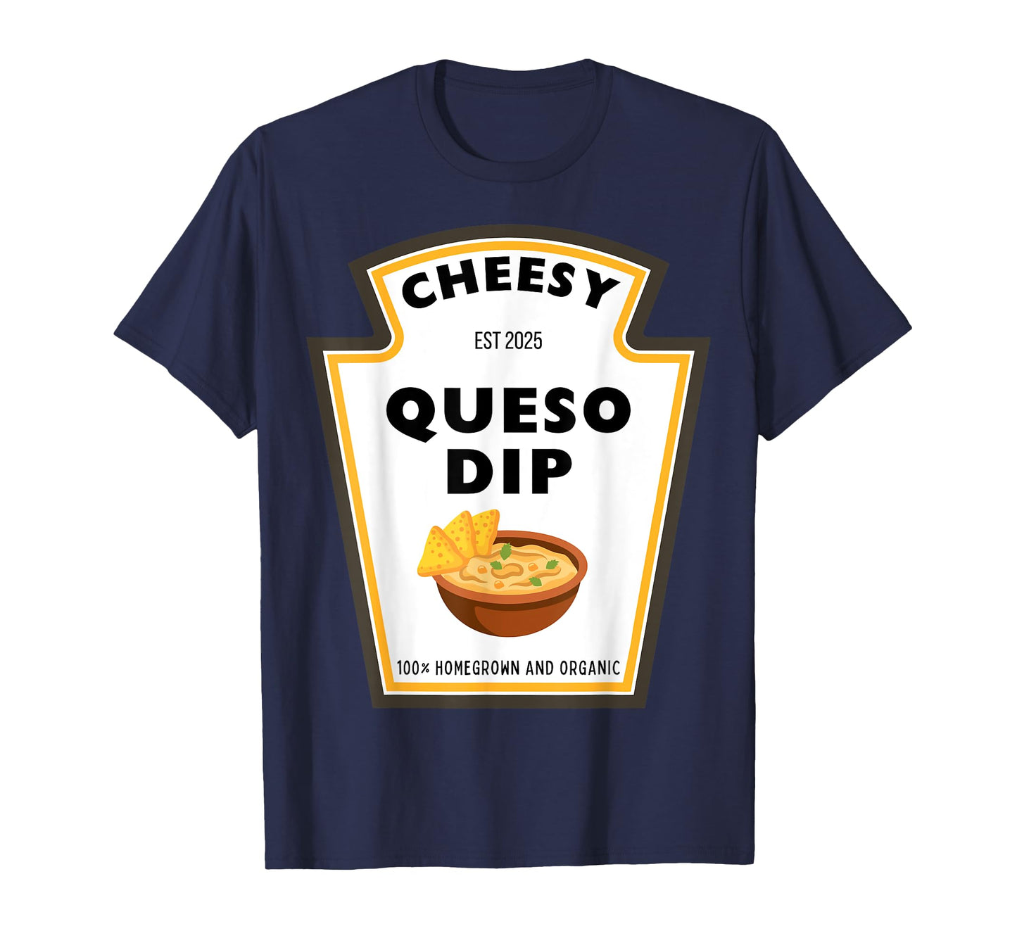 Delicious Cheesy Queso Dip Condiment Costume Party Matching T-Shirt
