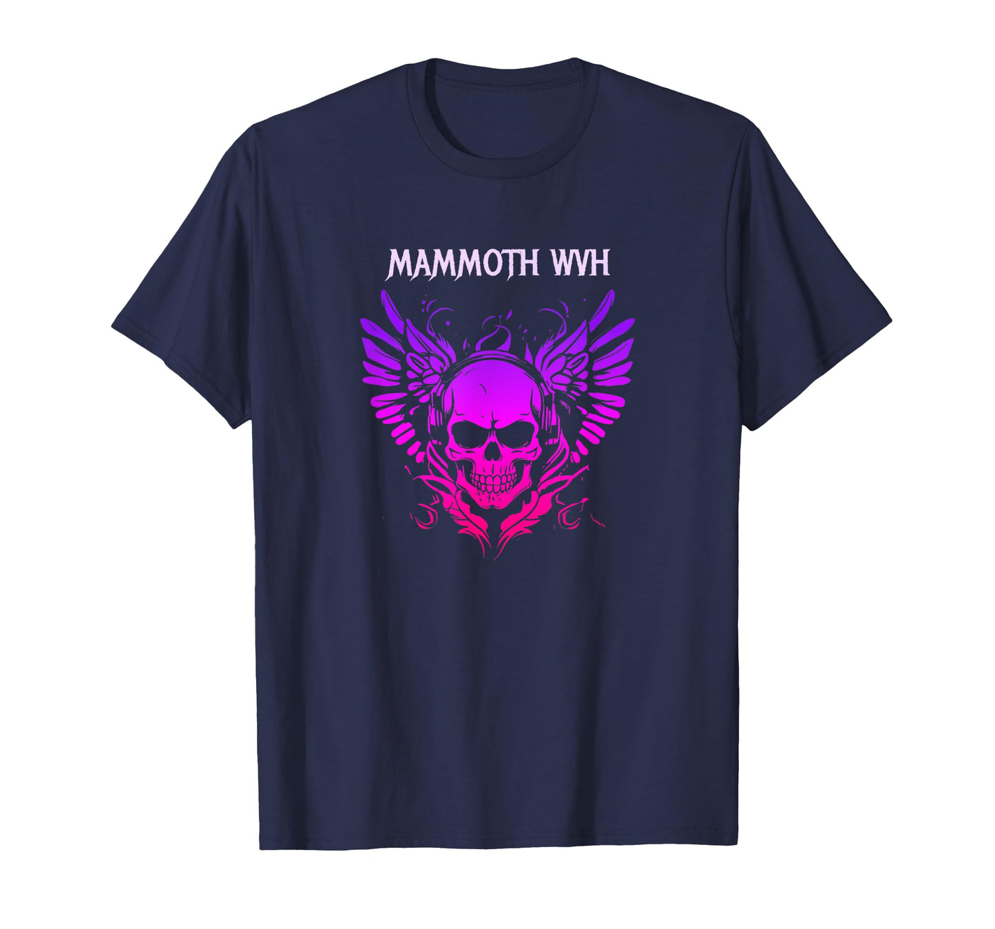 Mammoth Music WVH Funny Vintage Design Skull for Men Women T-Shirt