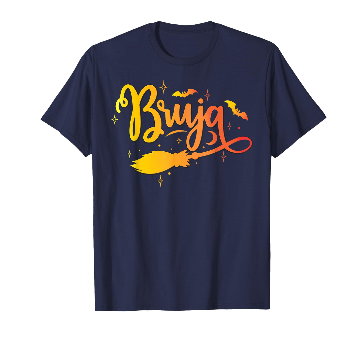 Bruja Halloween Witch Bat Costume Witches Women Brujas T-Shirt
