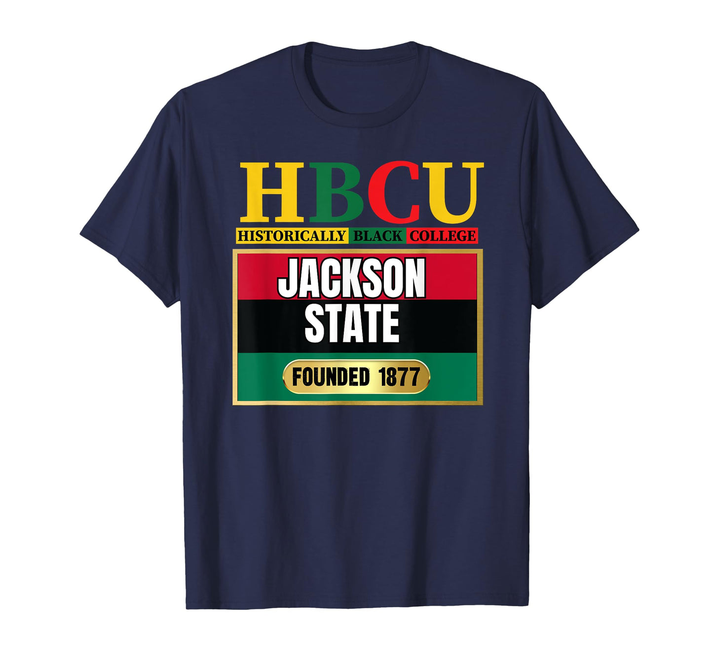 Jackson State, JSU, HBC Graphic T-Shirt