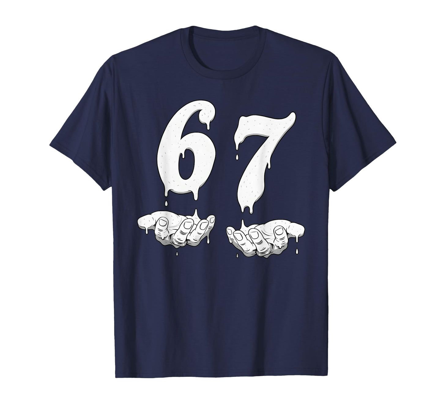 67 Meme Humor Numer 6 7 T-Shirt