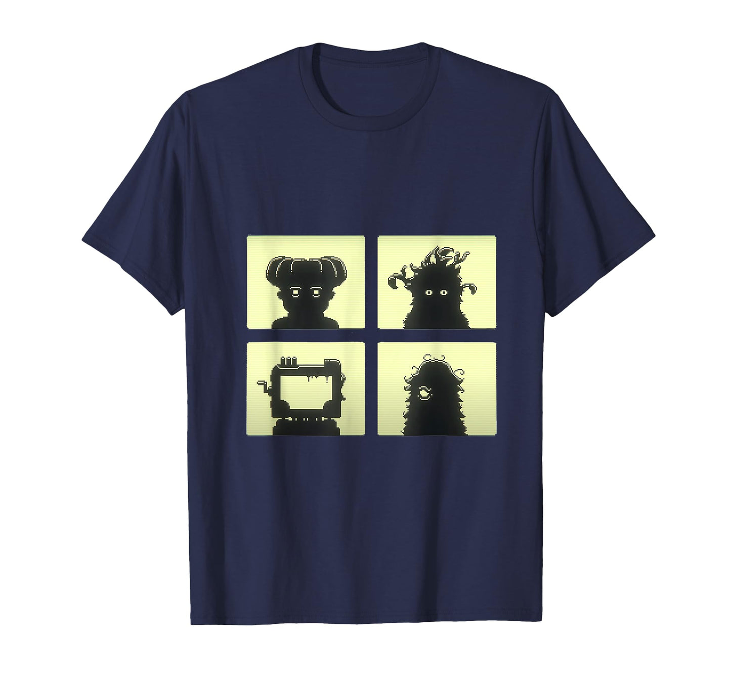 Inscryption Four Scribes Boss Psychological Card Game Scary T-Shirt
