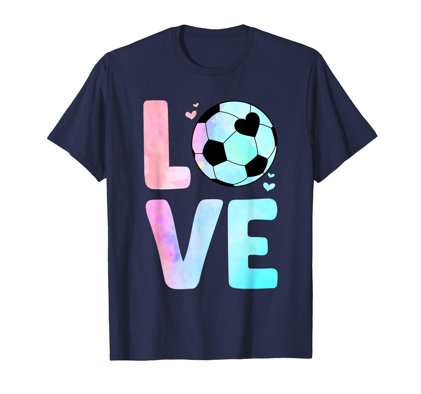 Cool Soccer Art For Women Girls Toddler Themed Soccer Player T-Shirt