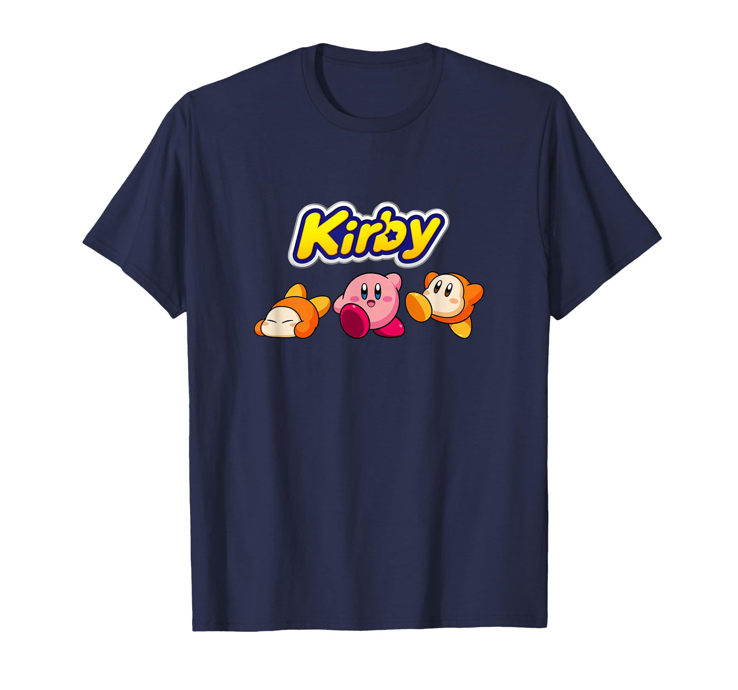 Kirby & Friends Vintage Classic Nintendo Hero Line Up Icons T-Shirt