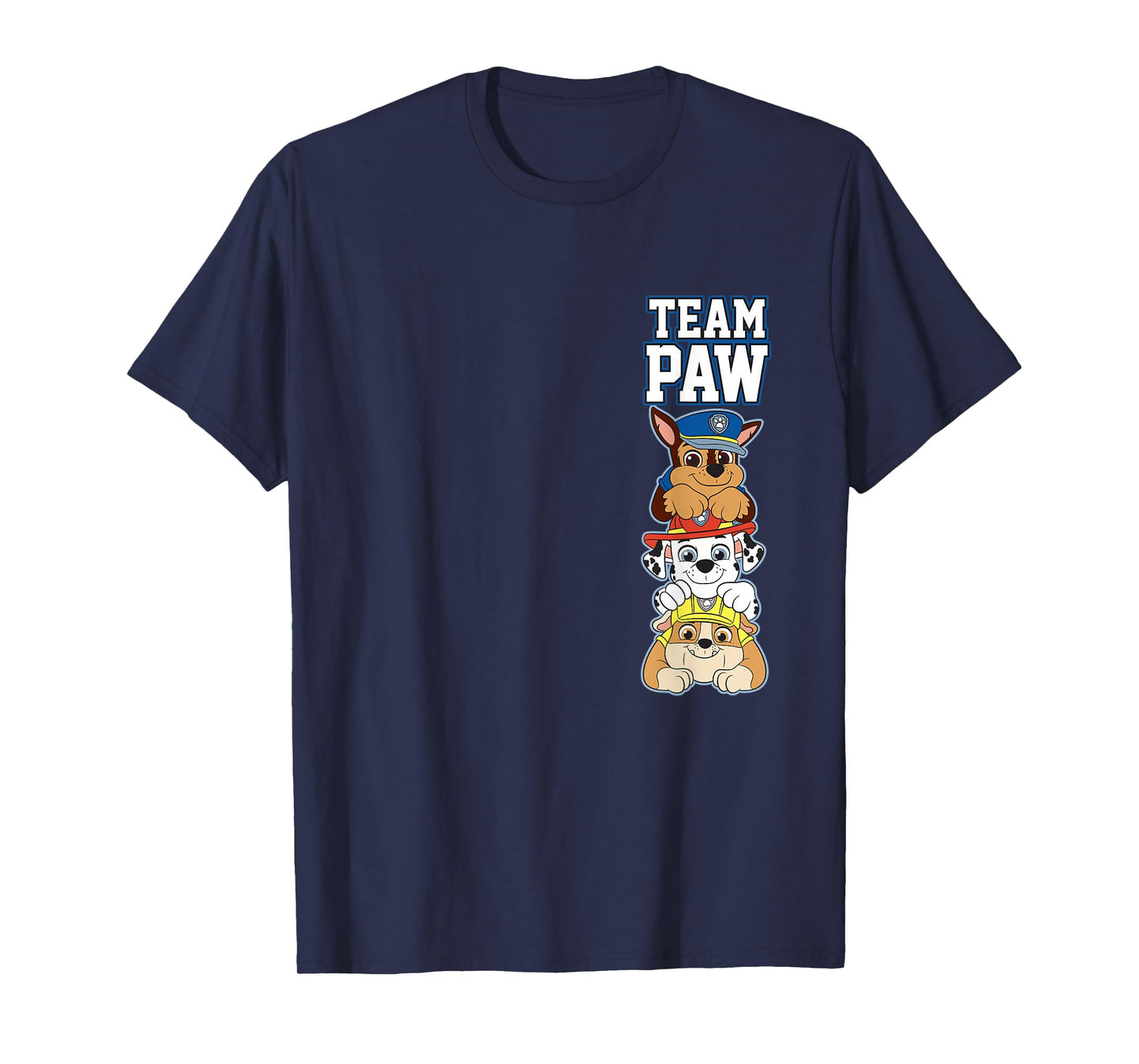 Paw Patrol Team Paw Pup Stack With Smiles T-Shirt