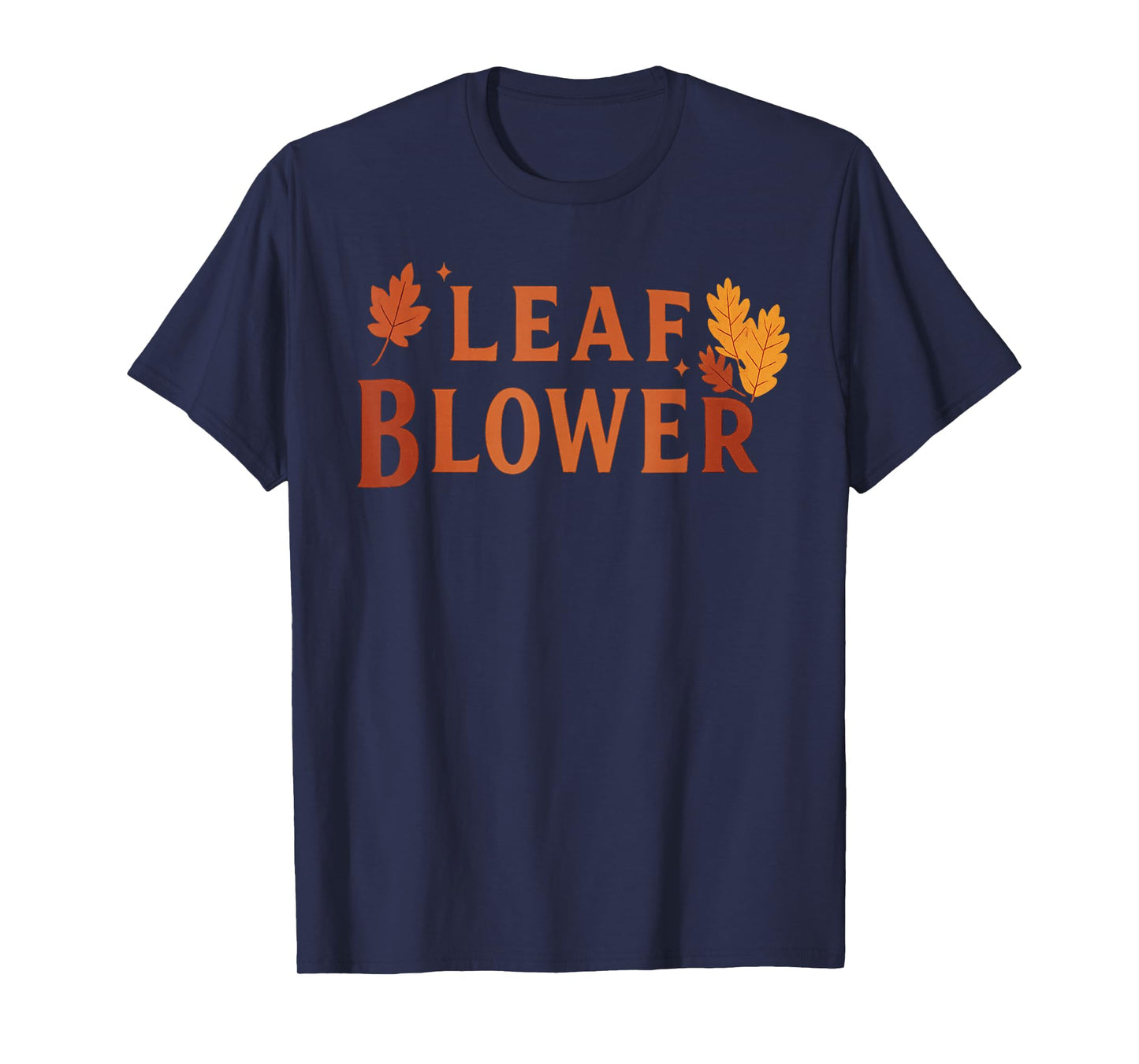 Funny Leaf Blower Fall Costume Couple Halloween Matching T-Shirt