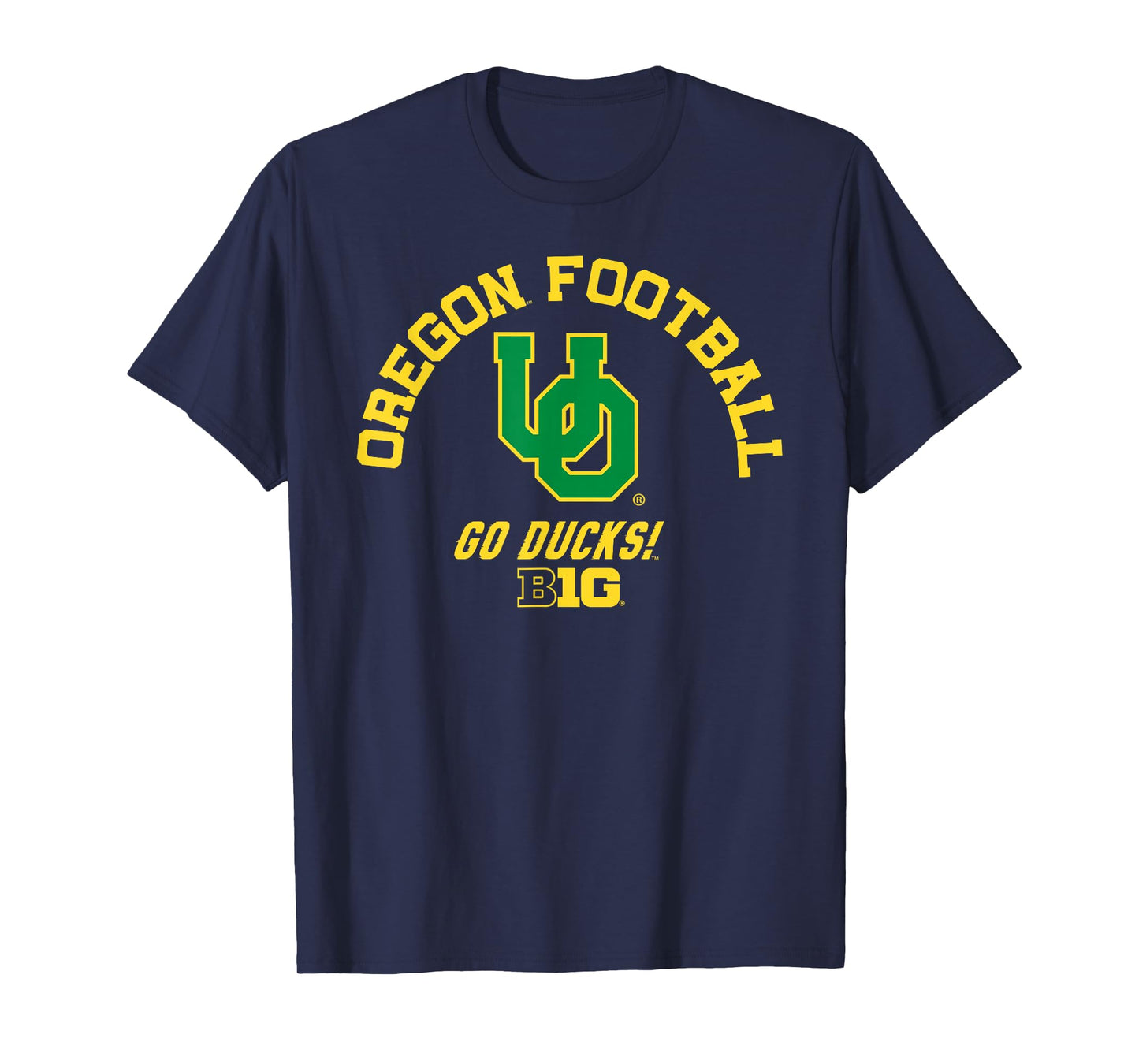 Oregon Ducks Big 10 Football Officially Licensed T-Shirt