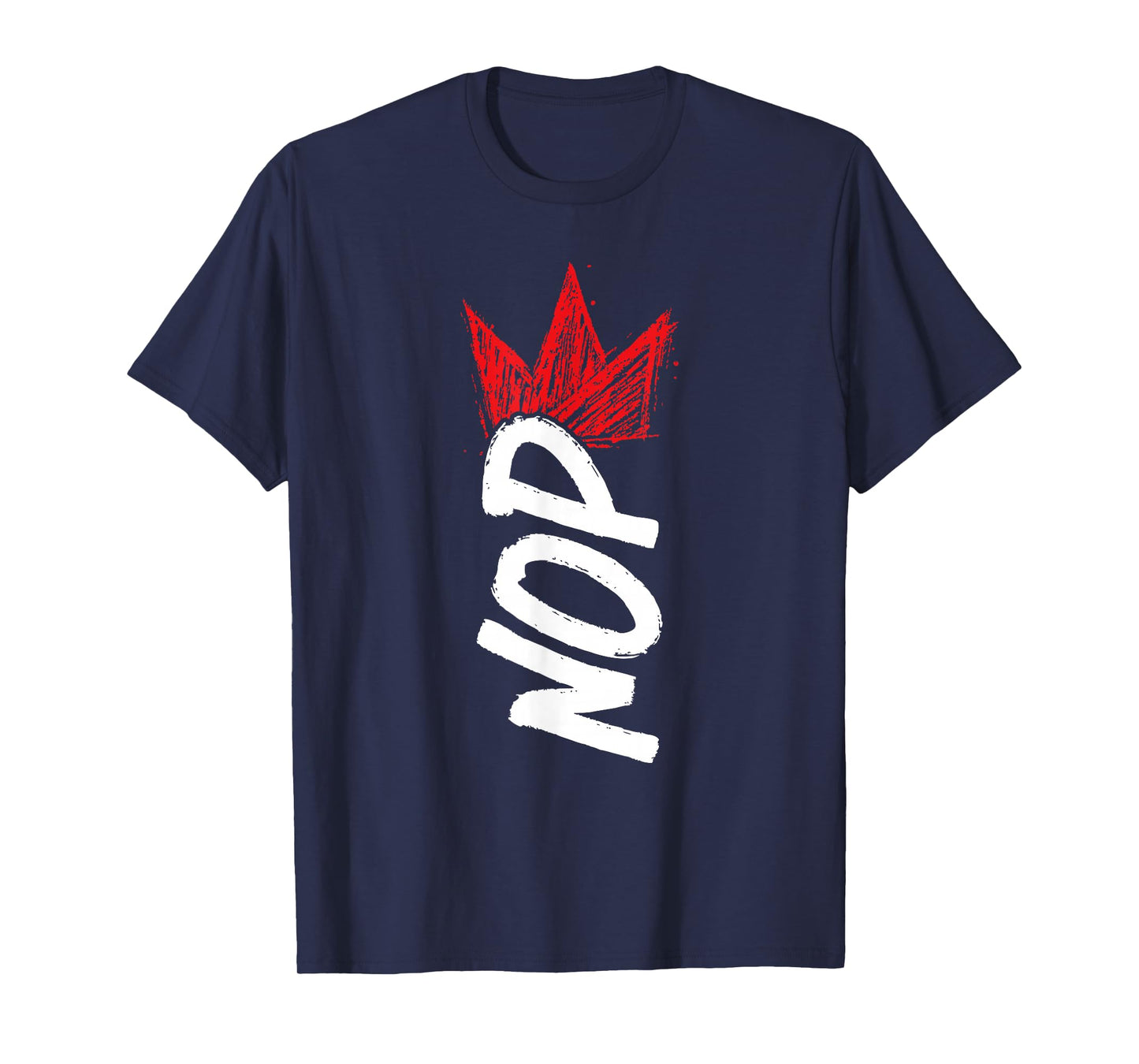 Nope Crown Design Bold Attitude America Pro Democracy T-Shirt