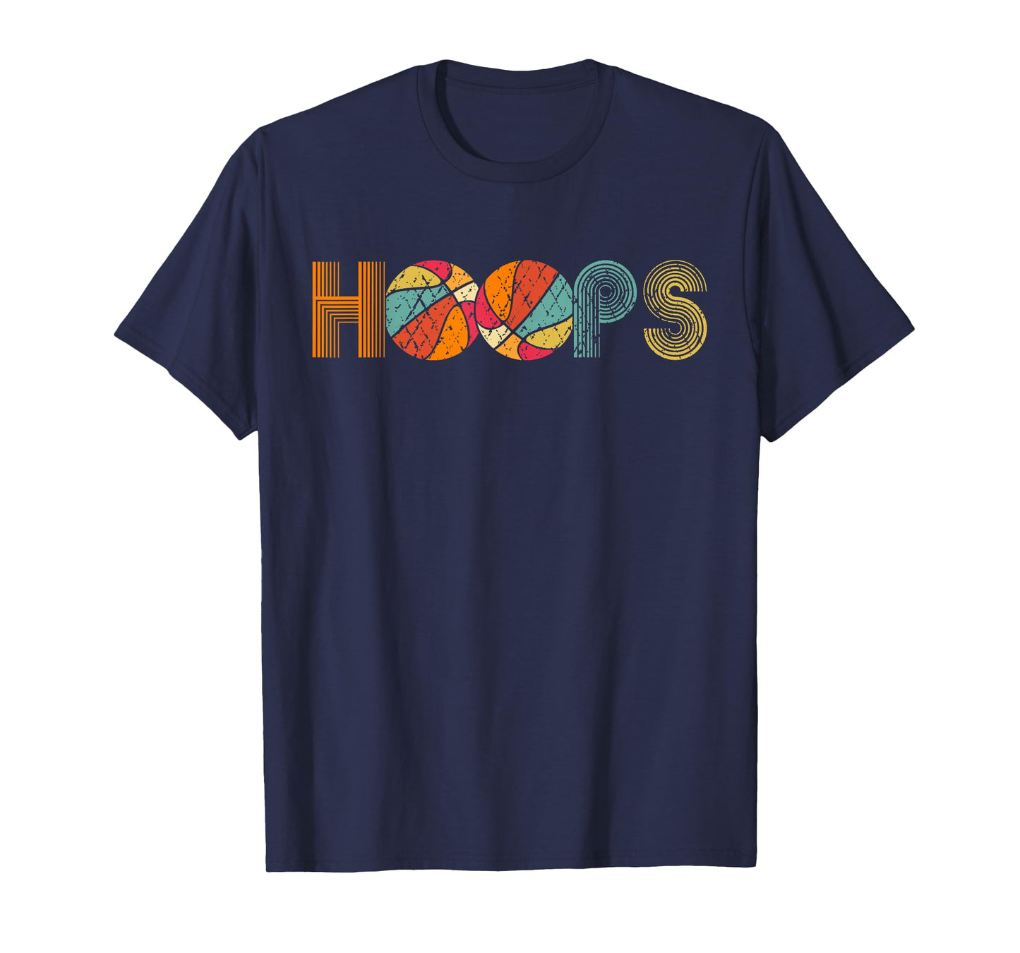 Retro Vintage Basketball Hoops T-Shirt Men, Woman & Kids T-Shirt