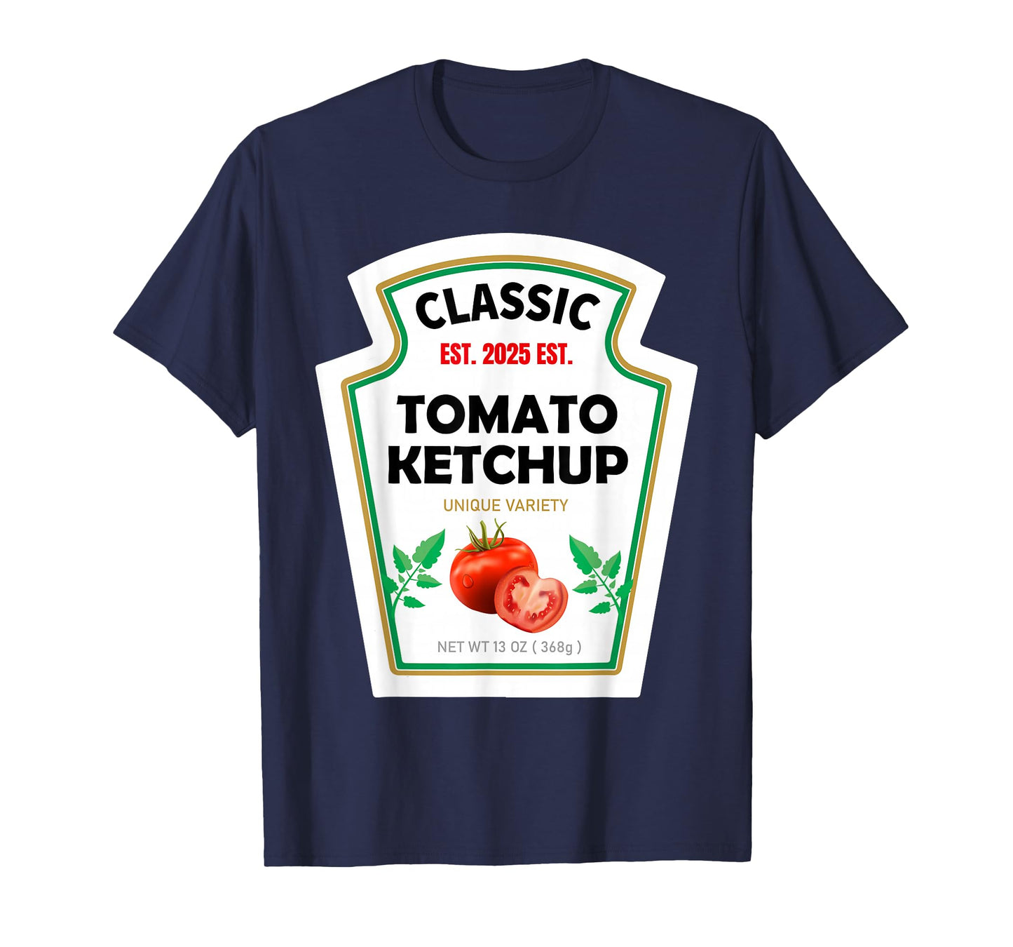 Red Ketchup DIY Costume Matching Couples Groups Halloween T-Shirt