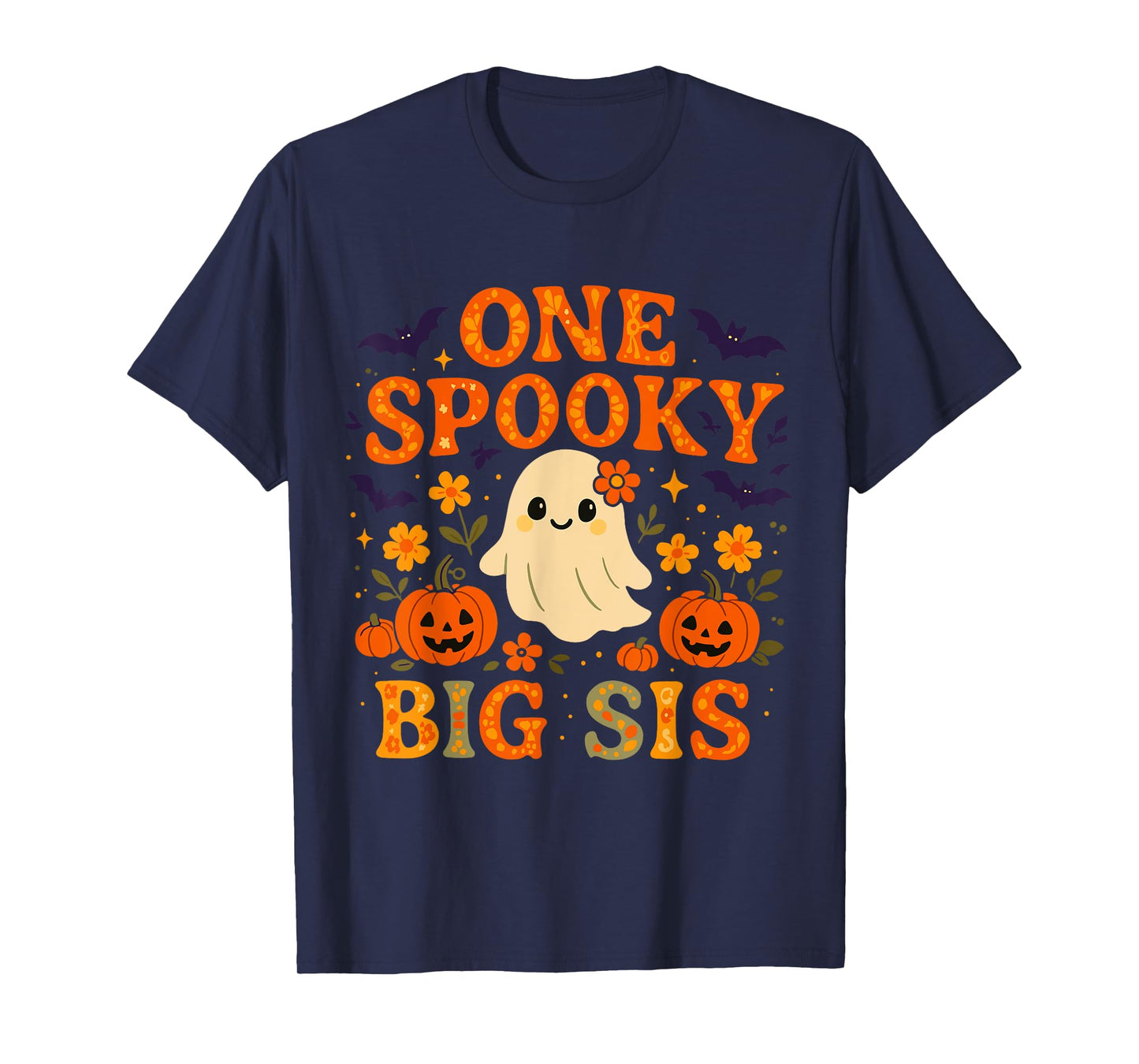 Halloween Big Sister Spooky Big Sister Halloween Toddler T-Shirt