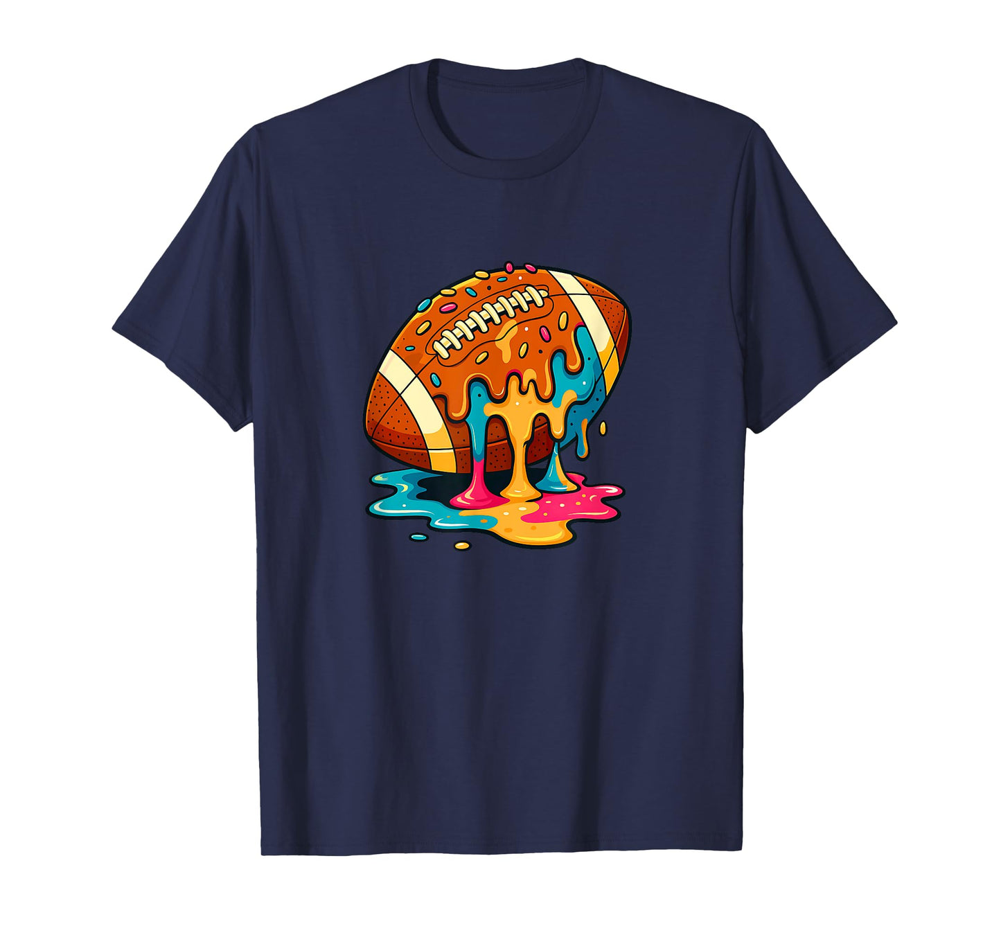 Mens Football Lovers for Lineman Sprinkles Game Day T-Shirt