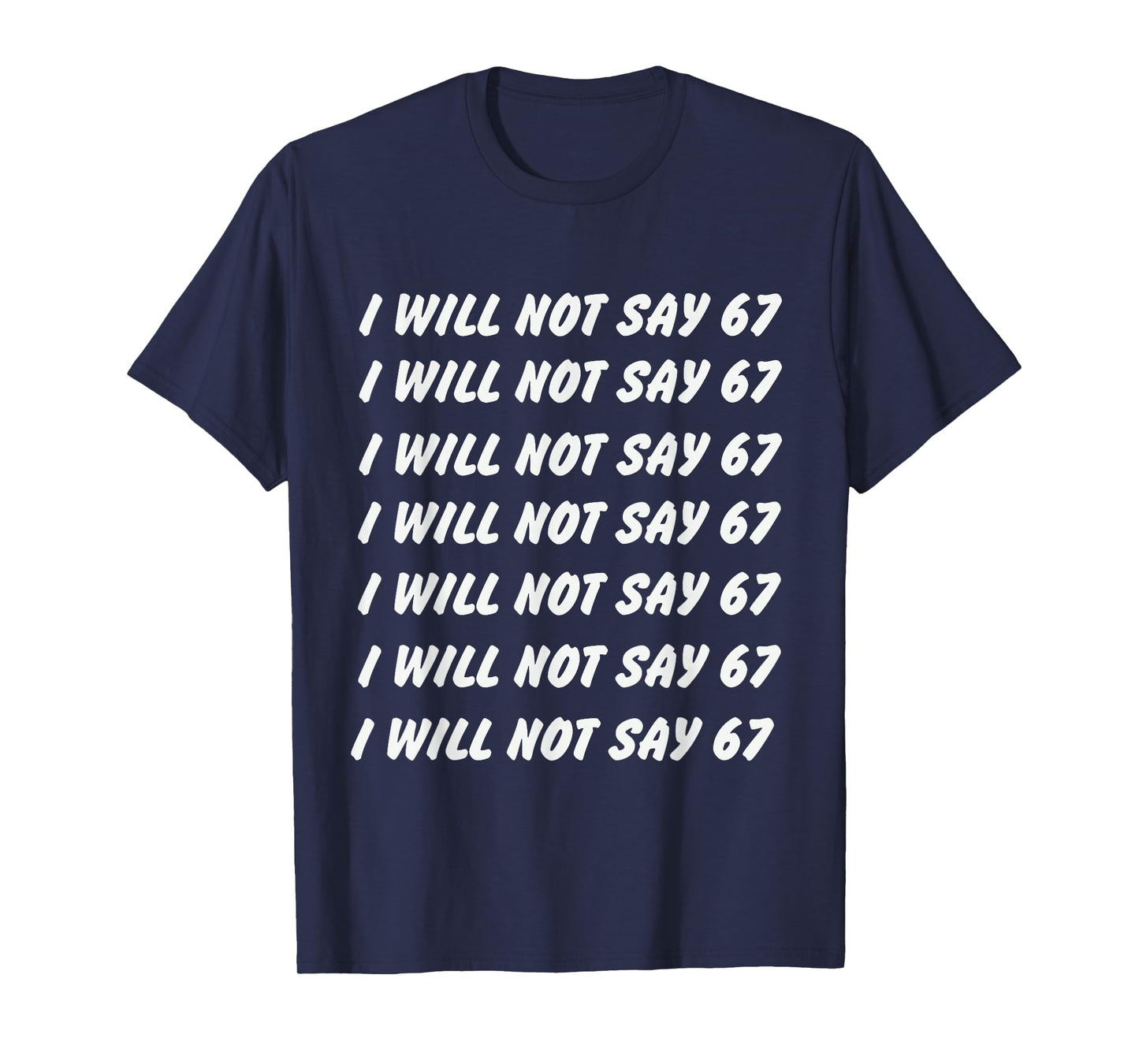 67 Write Lines Six Seven 7endy 6 7endy 67 Meme Funny 6 7 T-Shirt