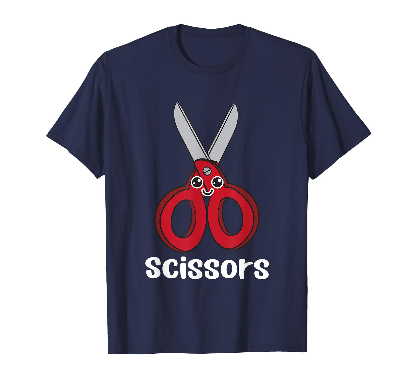 Rock Paper Scissors Game Cute Scissors Costume Kawaii T-Shirt