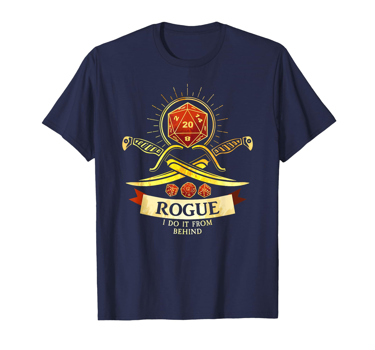 Rogue Fantasy Gamer RPG Class T-Shirt