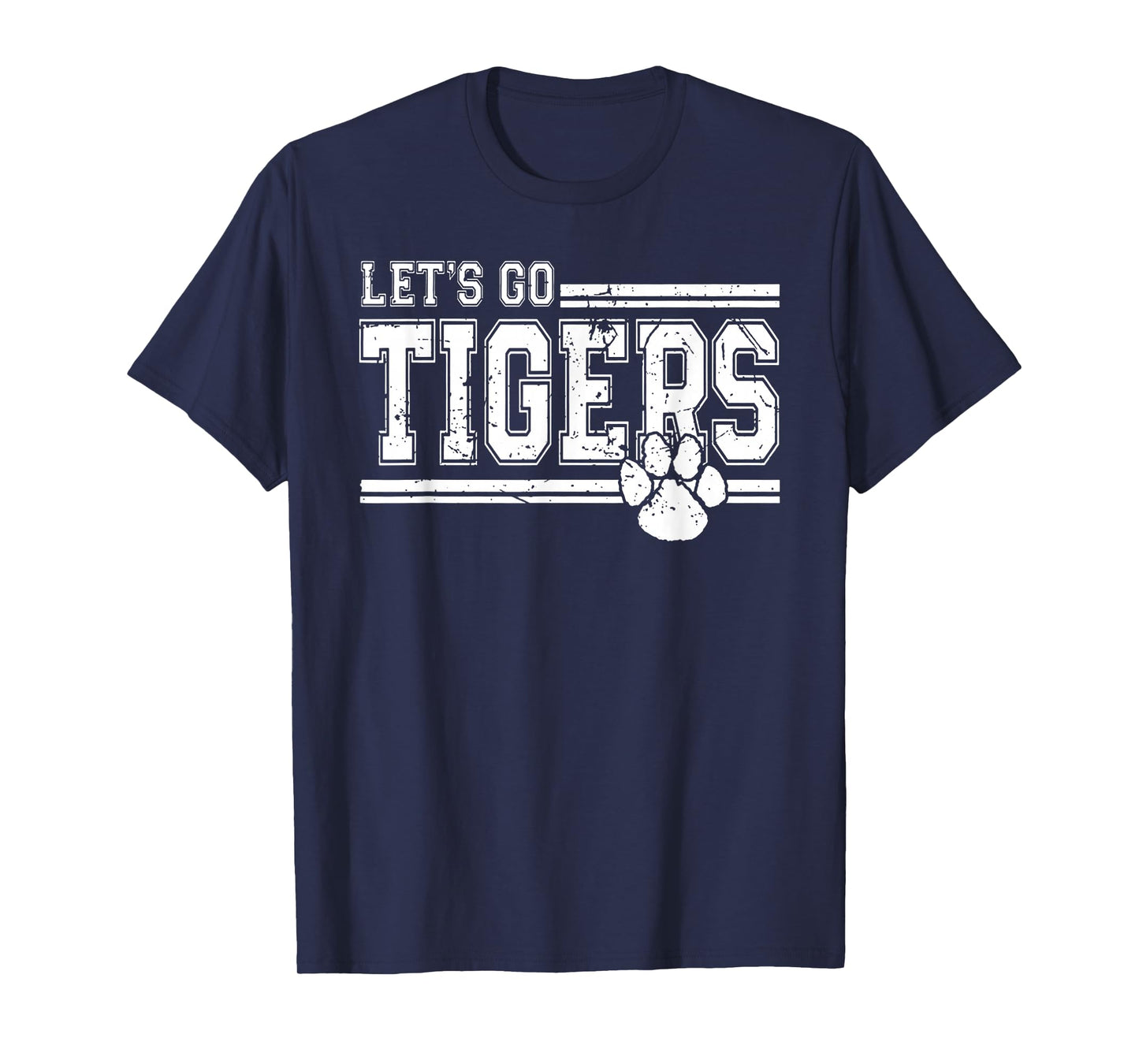 Vintage Tigers School Sports Name Retro for Men Women Kids T-Shirt