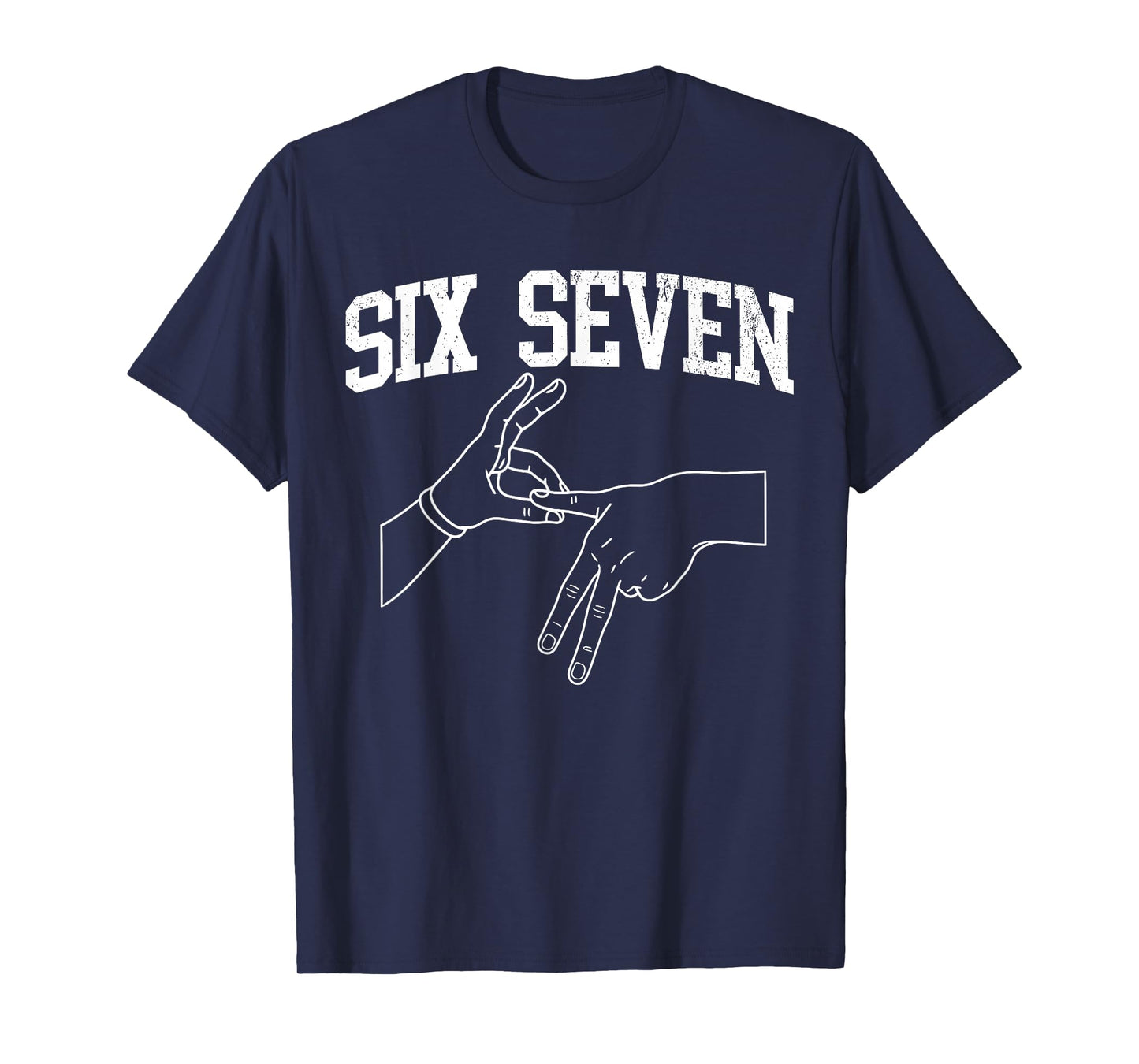 Six Seven 6 7 Meme Gen Alpha Gen Z Humor Funny T-Shirt