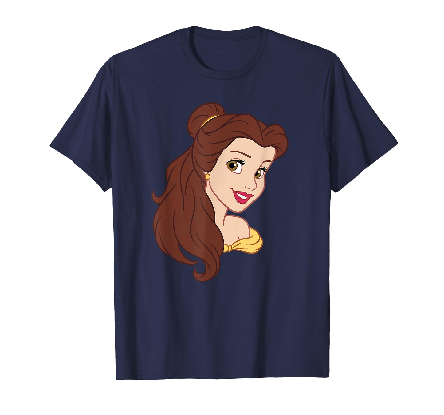 Disney Beauty and the Beast Princess Belle Big Face Costume T-Shirt