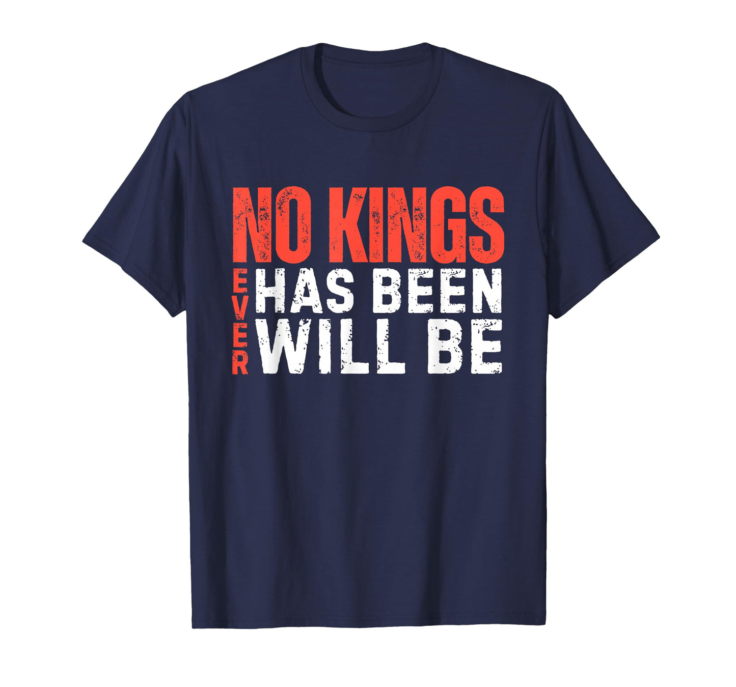 No Kings Never Has Been Never Will Be Stop Oligarchy T-Shirt