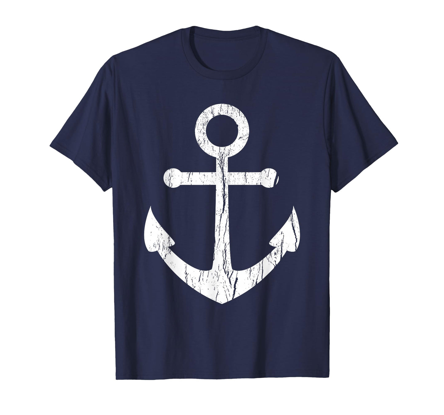 Vintage Boat Anchor T Shirt Nautical Sailing Mens, Boys Gift T-Shirt