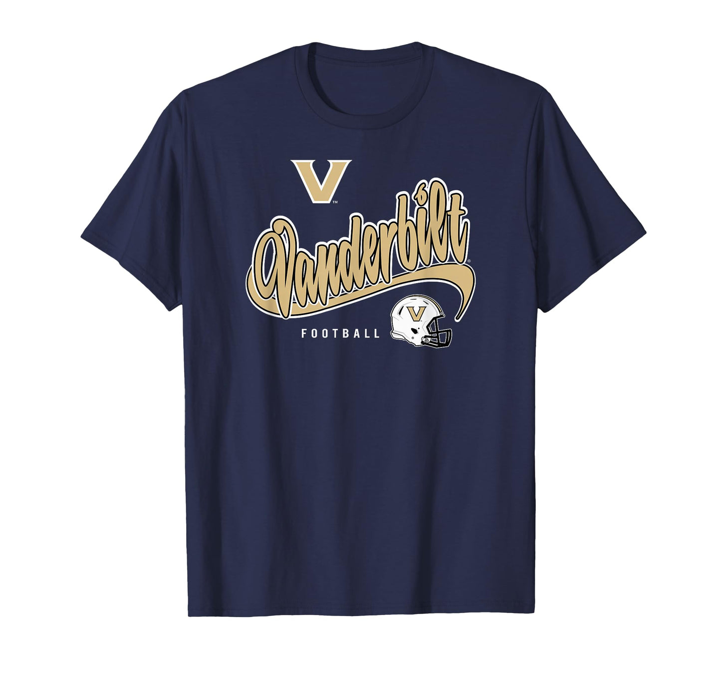 Vanderbilt Commodores Football Goodness Dark Gray T-Shirt