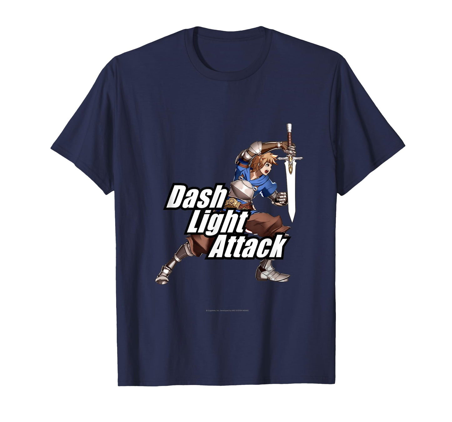 Granblue Fantasy Versus: Rising Dash Light Attack Gran T-Shirt