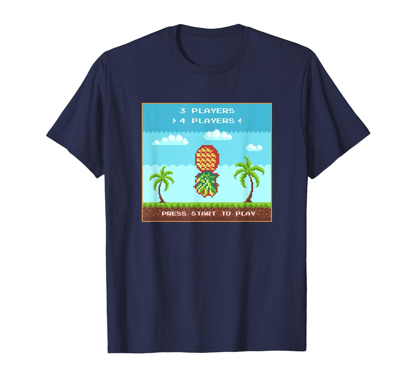 Funny Swingers Lifestyle Party Upside Down Pineapple Gaming T-Shirt