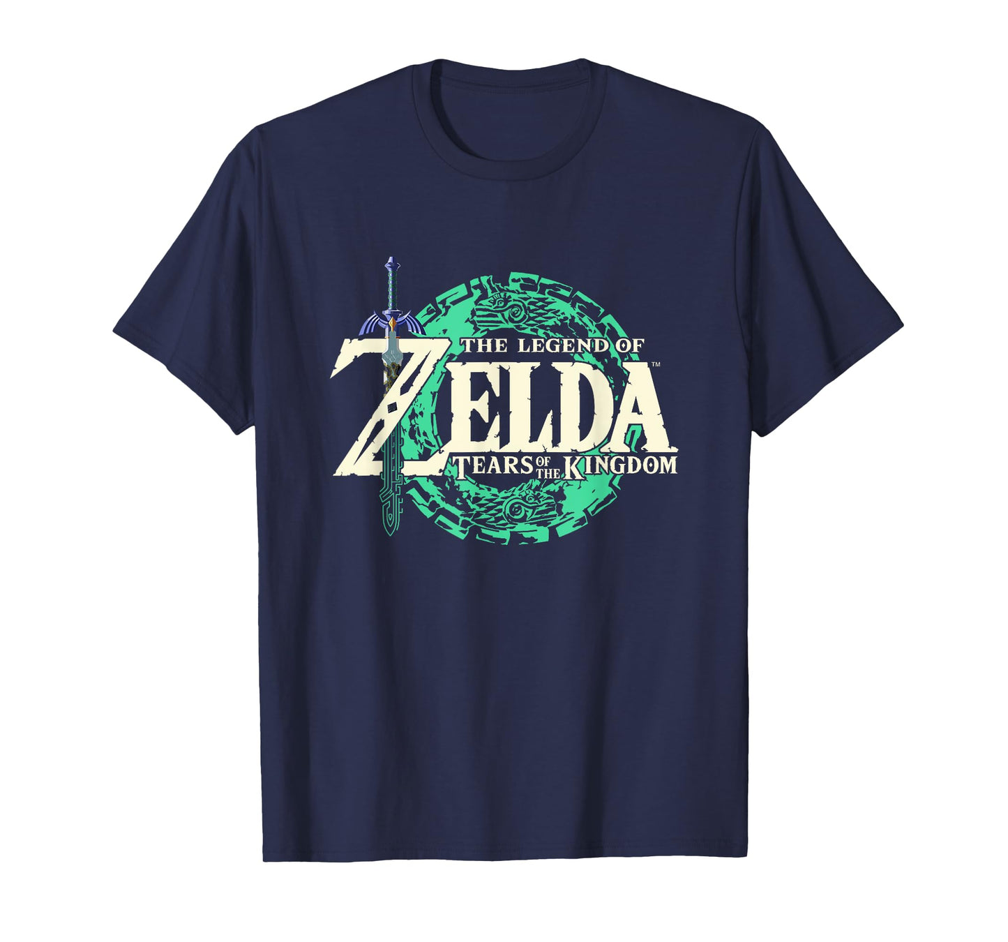The Legend of Zelda Tears of the Kingdom Front Back Portrait T-Shirt