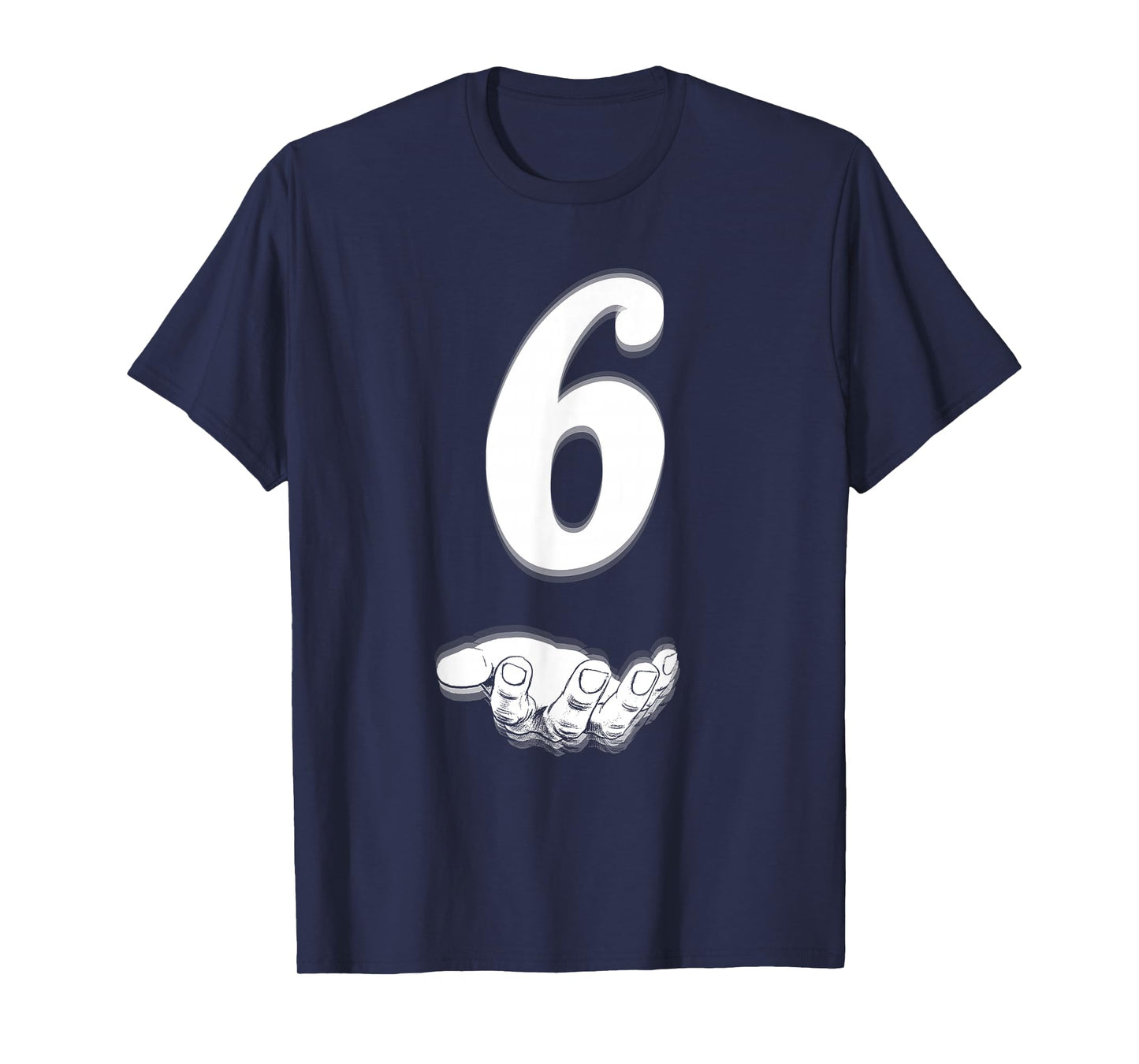 Funny Six Seven Meme 6 7 Halloween Costume Matching 6 T-Shirt