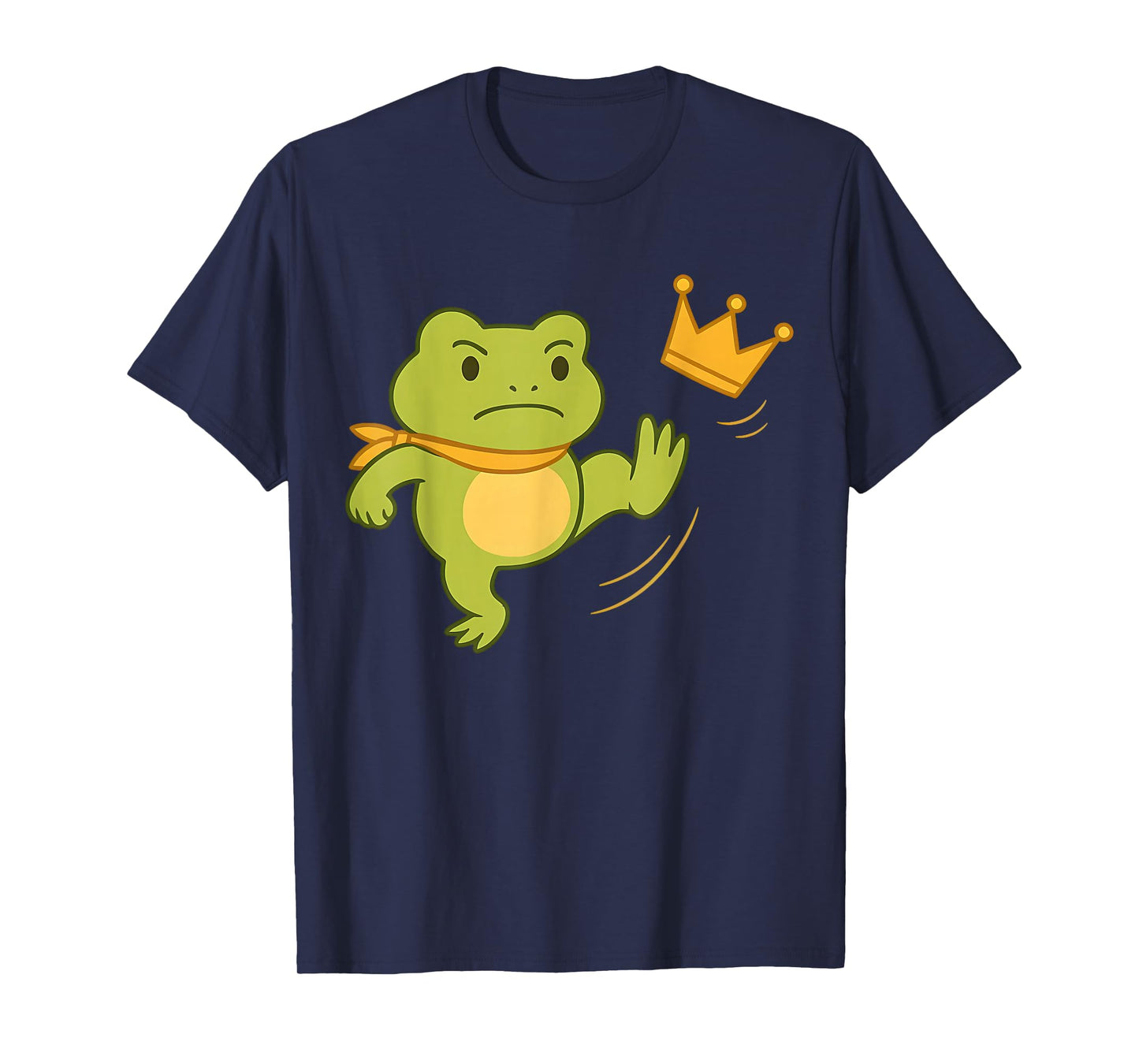 Frogs Against Fascism Frog No King T-Shirt