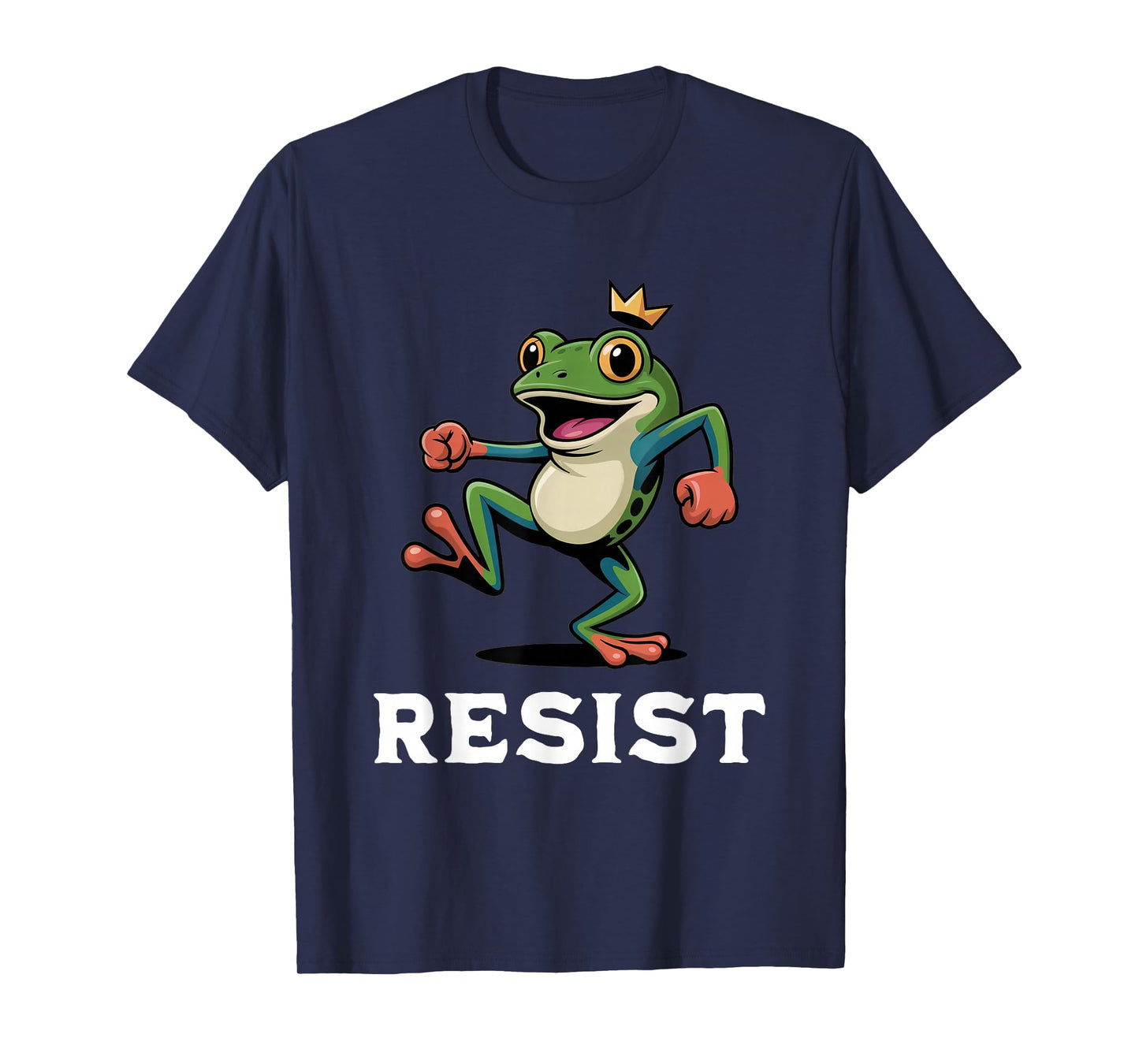 Portland Frog Protest tee for Men and Women No Kings T-Shirt