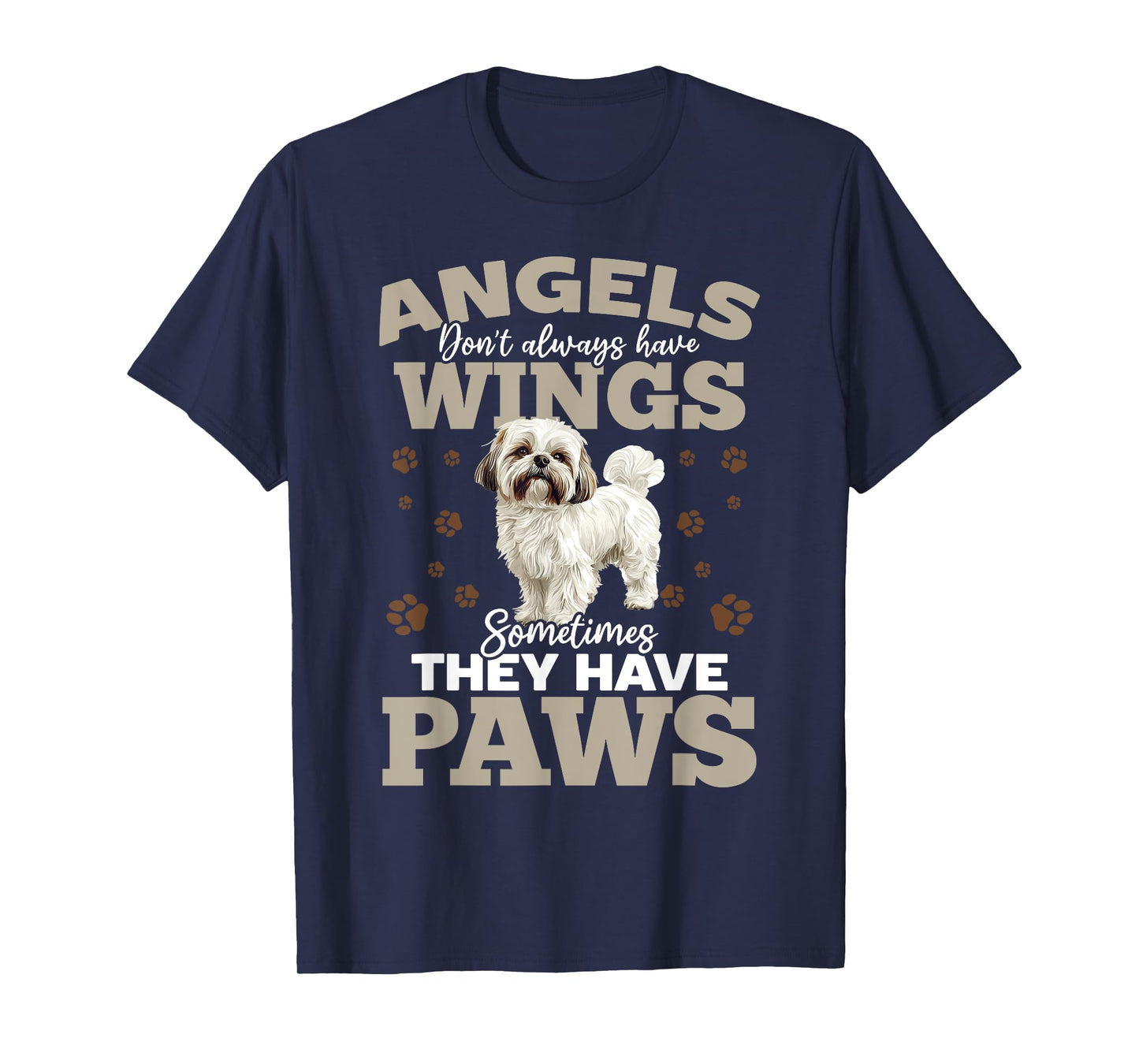 Shih Tzu Dog Owner T-Shirt for Men Women Kids