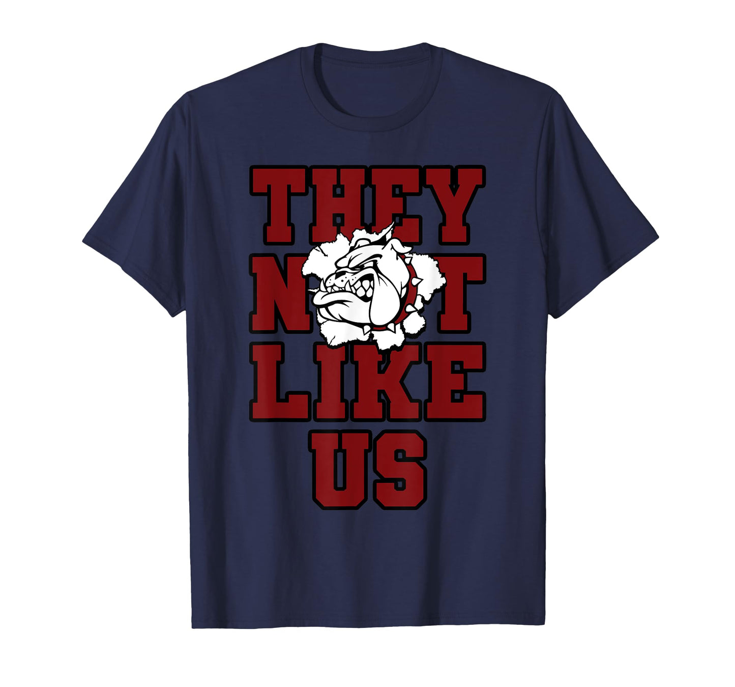 Not Like Bulldog Back to School Spirit M T-Shirt
