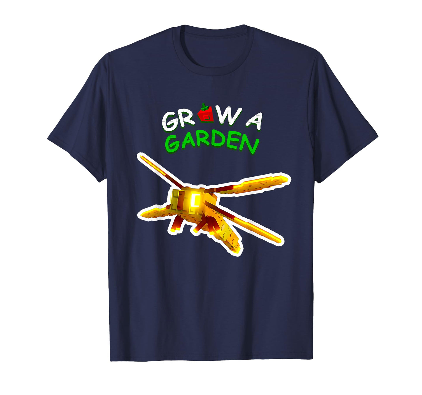 Grow a Garden Dragonfly Divine Pet Art Gamer Fan T-Shirt
