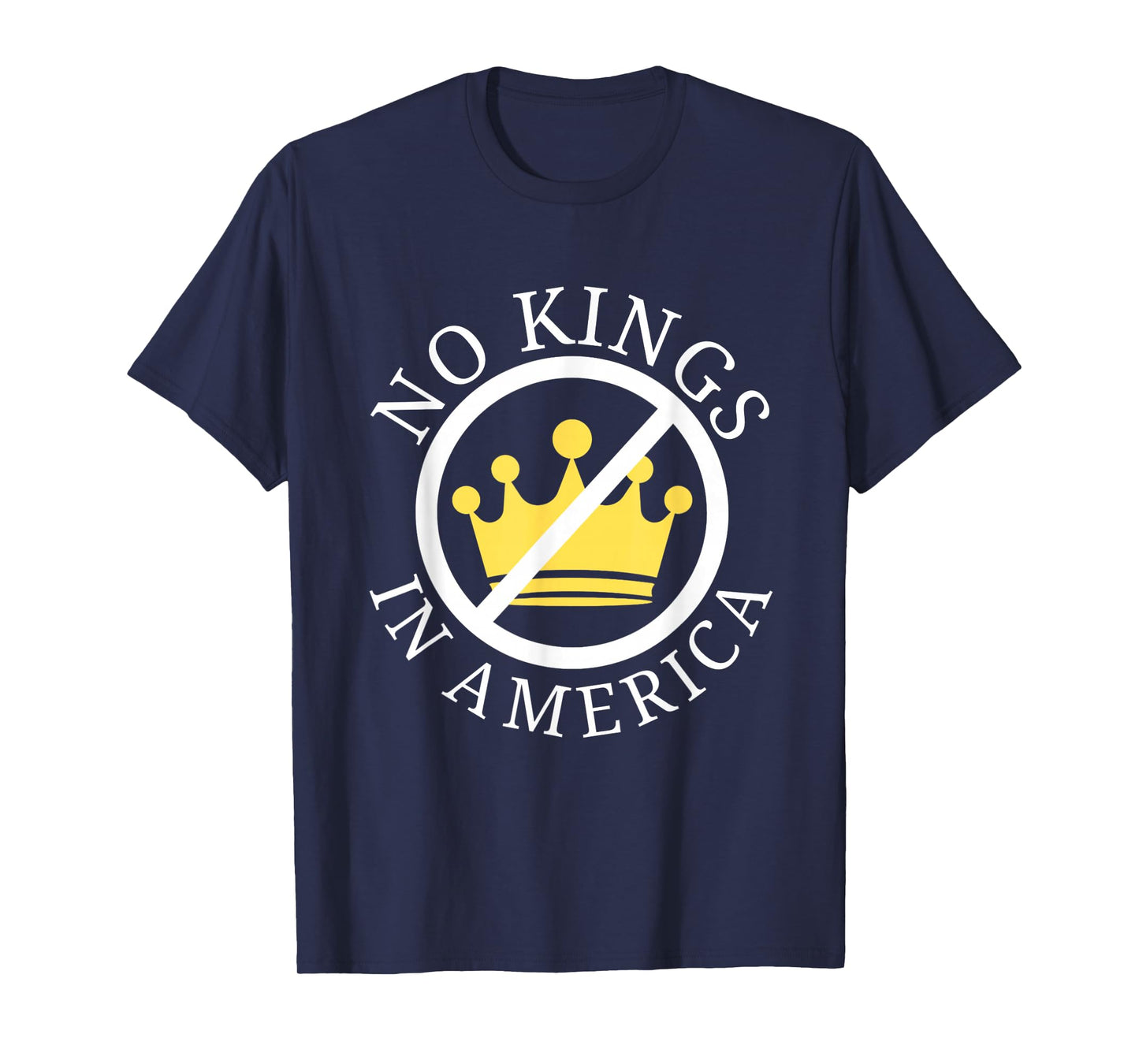 No Kings In America Democracy Court Ruling Saying T-Shirt