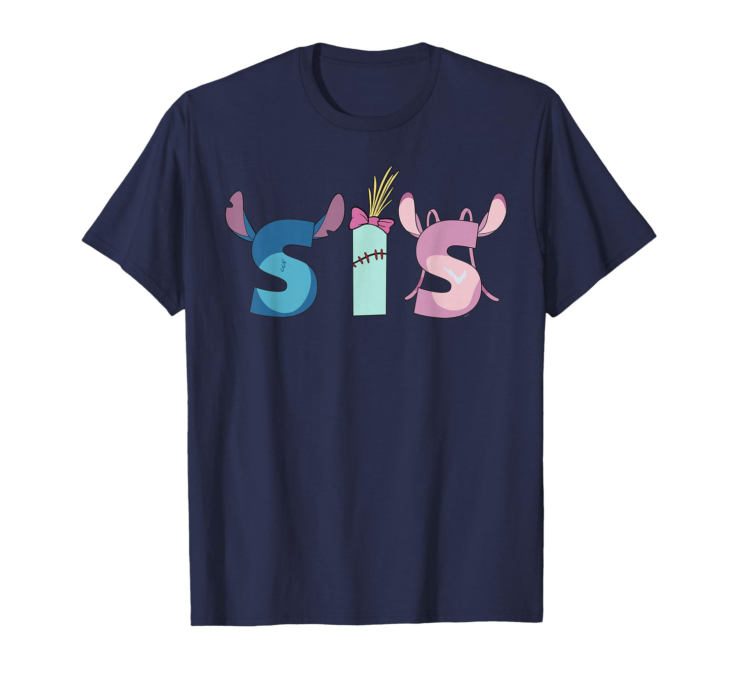 Disney Lilo & Stitch "Sis" Sister Birthday Gift Family Trip T-Shirt