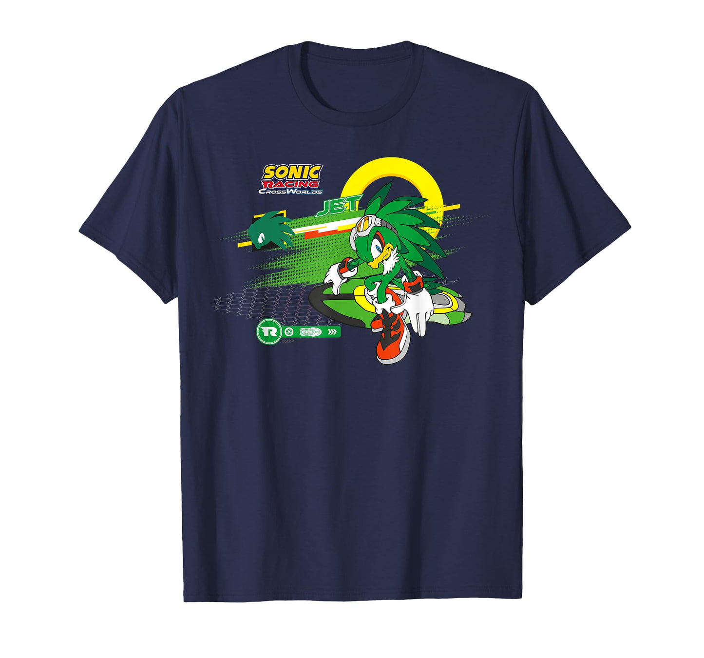 Sonic Racing CrossWorlds - Ready to Roll Jet T-Shirt