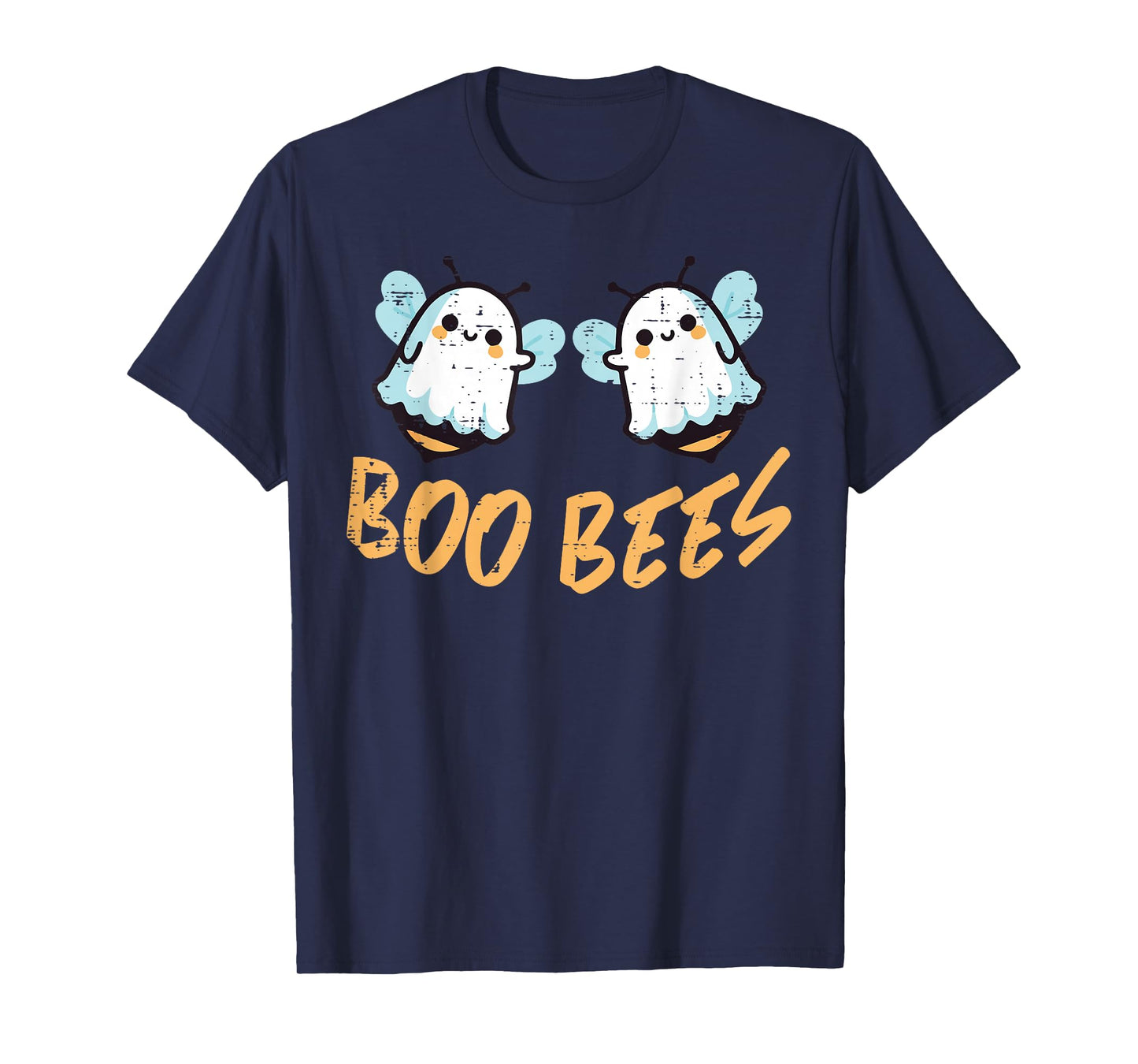 Halloween Boo Ghost Bees Funny Costume Pun Adult Humor Women T-Shirt