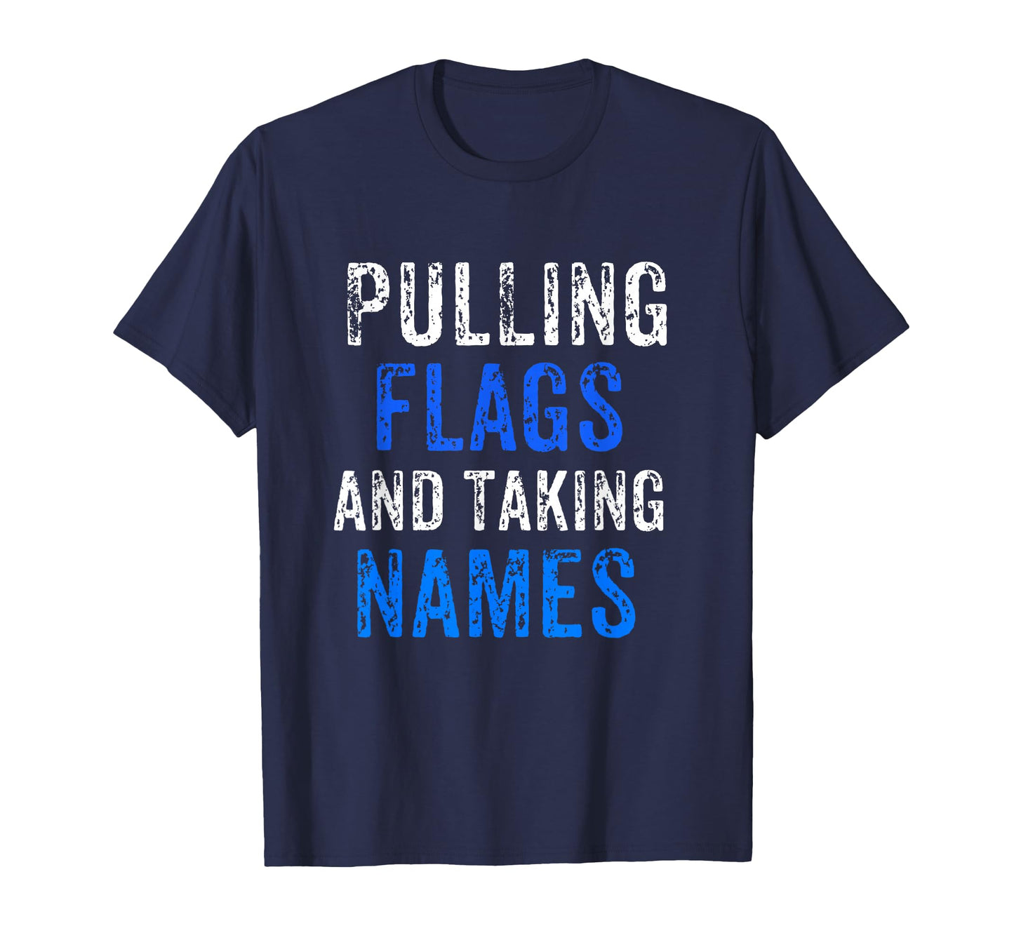 Flag Football T-Shirt For Guys Or Girls Who Love Football T-Shirt