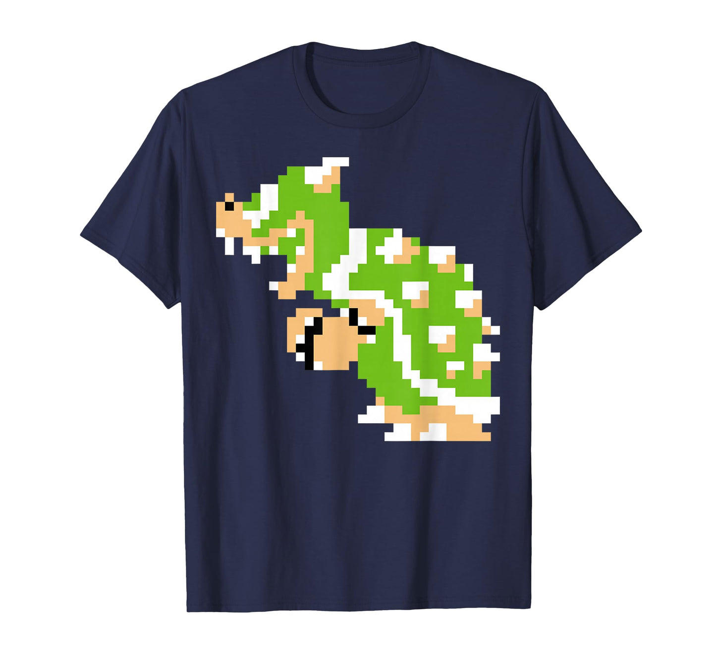 Nintendo Super Mario Bowser 8-Bit Retro Graphic T-Shirt T-Shirt